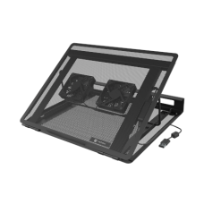 Natec , Laptop Cooler Pad, 2 Fans , Tern 2 Plus , Black