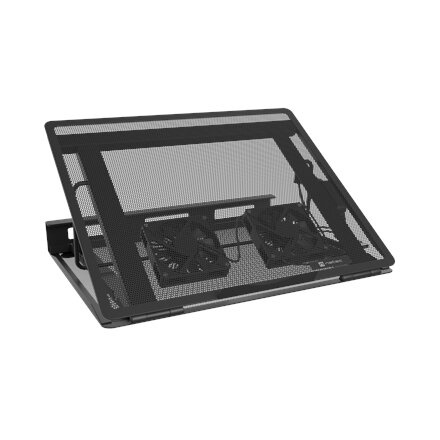 Natec , Laptop Cooler Pad, 2 Fans , Tern 2 Plus , Black