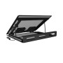 Natec , Laptop Cooler Pad, 2 Fans , Tern 2 Plus , Black