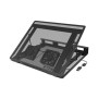 Natec , Laptop Cooler Pad, 2 Fans , Tern 2 Plus , Black