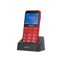 Panasonic , KX-TU155EXBN , Red , 2.4 , TFT-LCD , microSD/microSDHC MB , Bluetooth , USB version micro USB , Built-in camera , Main camera resolution 0.3 MP