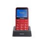 Panasonic , KX-TU155EXBN , Red , 2.4 , TFT-LCD , microSD/microSDHC MB , Bluetooth , USB version micro USB , Built-in camera , Main camera resolution 0.3 MP