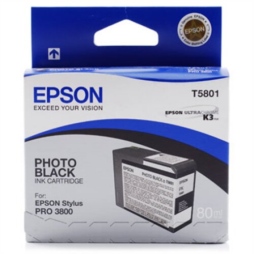 Epson T580100 , Ink cartridge , Photo black
