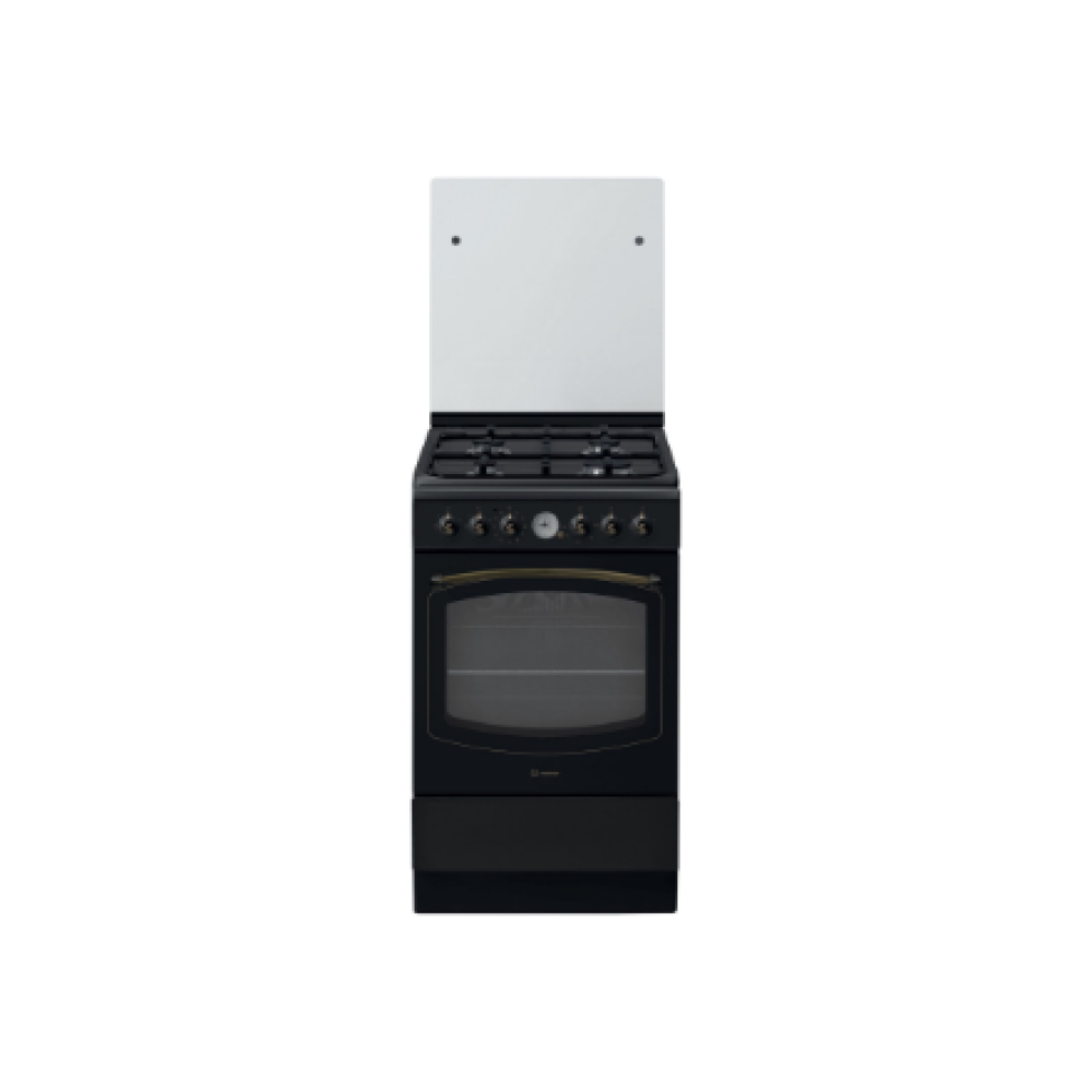 INDESIT Cooker , IS5G8MHA/E/1 , Hob type Gas , Oven type Electric , Anthracite , Width 50 cm , Grilling , Depth 60 cm , 60 L