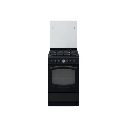 INDESIT Cooker , IS5G8MHA/E/1 , Hob type Gas , Oven type Electric , Anthracite , Width 50 cm , Grilling , Depth 60 cm , 60 L
