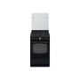 INDESIT Cooker , IS5G8MHA/E/1 , Hob type Gas , Oven type Electric , Anthracite , Width 50 cm , Grilling , Depth 60 cm , 60 L