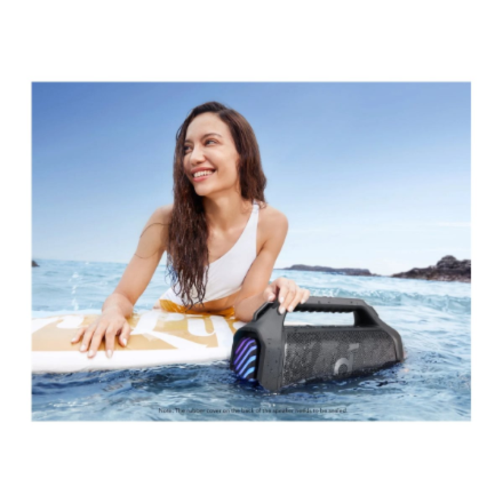 Anker Soundcore Boom 2 Plus A3134 Bluetooth Speaker, Black , Anker Soundcore