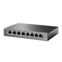 TP-LINK , Smart Switch , TL-SG108PE , Web Managed , Desktop , Gigabit Ethernet (copper) ports quantity 4 , PoE+ ports quantity 4 , Power supply type External , 36 month(s)