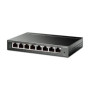 TP-LINK , Smart Switch , TL-SG108PE , Web Managed , Desktop , Gigabit Ethernet (copper) ports quantity 4 , PoE+ ports quantity 4 , Power supply type External