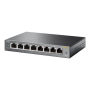TP-LINK , Smart Switch , TL-SG108PE , Web Managed , Desktop , Gigabit Ethernet (copper) ports quantity 4 , PoE+ ports quantity 4 , Power supply type External , 36 month(s)