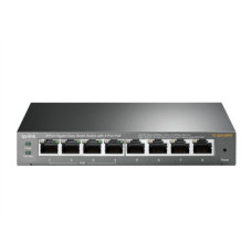 TP-LINK , Smart Switch , TL-SG108PE , Web Managed , Desktop , Gigabit Ethernet (copper) ports quantity 4 , PoE+ ports quantity 4 , Power supply type External