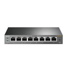 TP-LINK Smart Switch TL-SG108PE Web Managed, Desktop, 1 Gbps (RJ-45) ports quantity 4, PoE+ ports quantity 4, Power supply type External