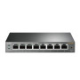TP-LINK , Smart Switch , TL-SG108PE , Web Managed , Desktop , Gigabit Ethernet (copper) ports quantity 4 , PoE+ ports quantity 4 , Power supply type External
