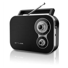 Muse , M-051R , 2-band portable radio , Black