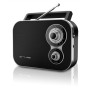 Muse , M-051R , 2-band portable radio , Black