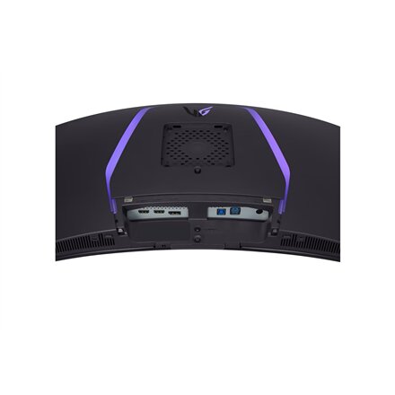 LG , Curved gaming monitor , 34GS95QE-B , 34 , OLED , Ultra-WQHD , 21:9 , 240 Hz , 0.03 ms , 3440 x 1440 pixels , 275 cd/m² , HDMI ports quantity 1 , Black , Warranty 24 month(s)