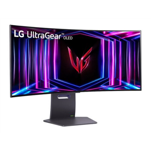LG , Curved gaming monitor , 34GS95QE-B , 34 , OLED , Ultra-WQHD , 21:9 , 240 Hz , 0.03 ms , 3440 x 1440 pixels , 275 cd/m² , HDMI ports quantity 1 , Black , Warranty 24 month(s)