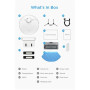 Midea , Robotic Vacuum Cleaner , M7 , Wet&Dry , Operating time (max) 180 min , Lithium Ion , 5200 mAh , 4000 Pa , White