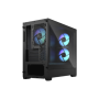 Fractal Design , Pop Mini Air RGB , Side window , mATX, Mini ITX , ATX , Black TG Clear Tint