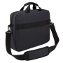 Case Logic Huxton , Fits up to size 14 , Laptop attaché , Black , Shoulder strap