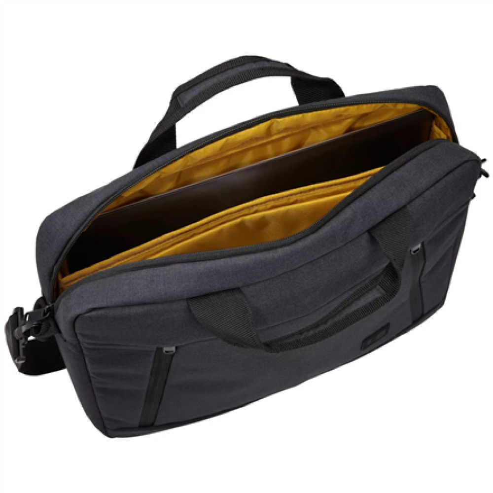 Case Logic Huxton , Fits up to size 14 , Laptop attaché , Black , Shoulder strap