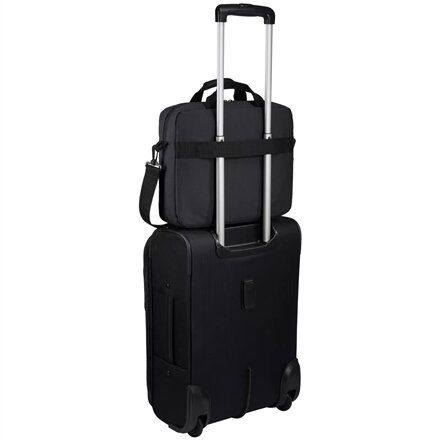 Case Logic , Huxton , Fits up to size 14 , Laptop attaché , Shoulder strap , Black