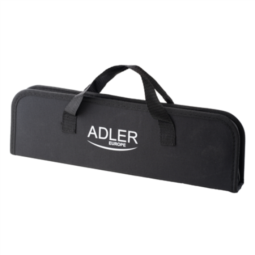 Adler , Grill Utensil Set with Carrying Case , AD 6727 , Grill Cutlery Set , 4 pc(s) , Stainless Steel/Black
