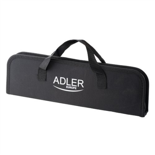 Adler , Grill Utensil Set with Carrying Case , AD 6727 , Grill Cutlery Set , 4 pc(s) , Stainless Steel/Black