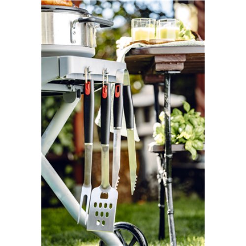 Adler , Grill Utensil Set with Carrying Case , AD 6727 , Grill Cutlery Set , 4 pc(s) , Stainless Steel/Black