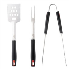 Adler , Grill Utensil Set with Carrying Case , AD 6727 , Grill Cutlery Set , 4 pc(s) , Stainless Steel/Black