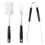 Adler , Grill Utensil Set with Carrying Case , AD 6727 , Grill Cutlery Set , 4 pc(s) , Stainless Steel/Black
