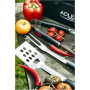 Adler , Grill Utensil Set with Carrying Case , AD 6727 , Grill Cutlery Set , 4 pc(s) , Stainless Steel/Black