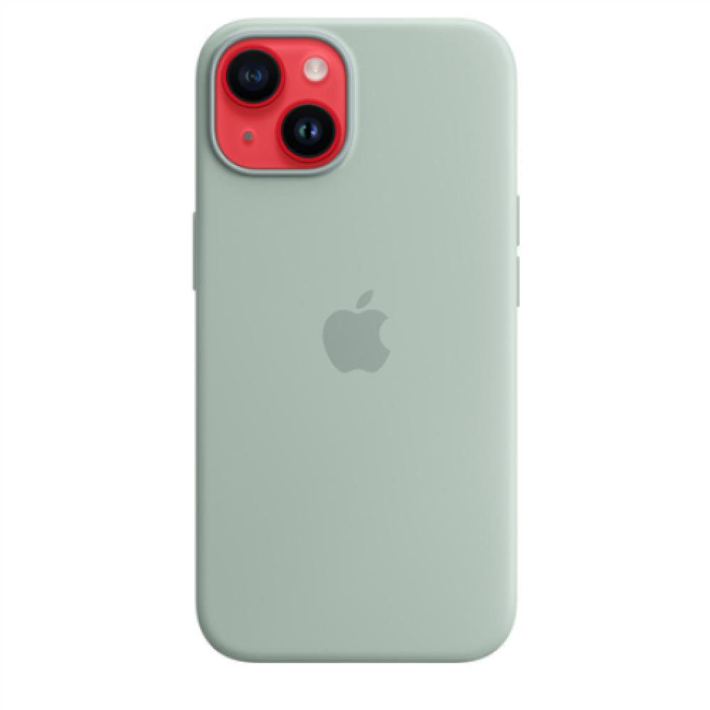 Apple 14 Silicone Case with MagSafe Case with MagSafe Apple iPhone 14 Silicone Succulent