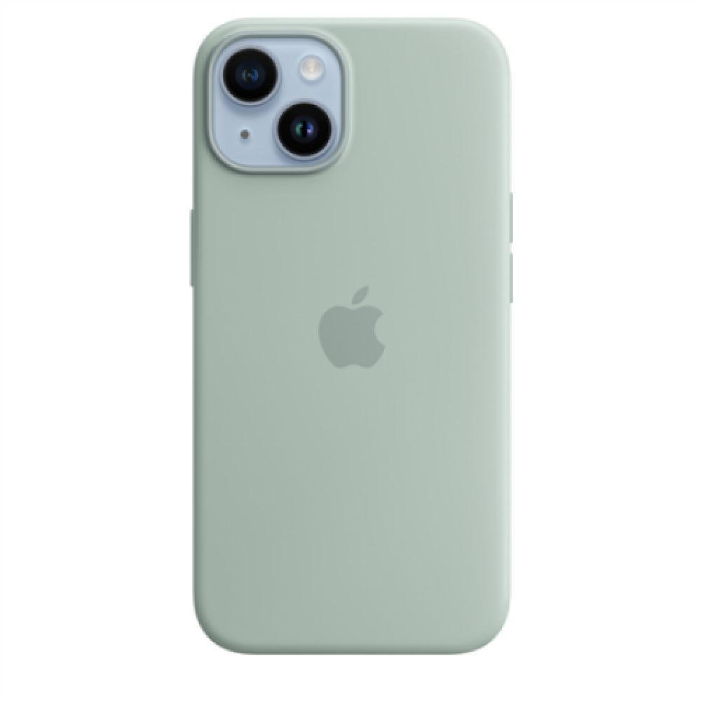 Apple 14 Silicone Case with MagSafe Case with MagSafe Apple iPhone 14 Silicone Succulent