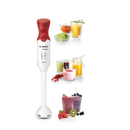 Bosch , Hand Blender , MSM64010 ErgoMixx , Hand Blender , 450 W , Number of speeds 2 , Turbo mode , White