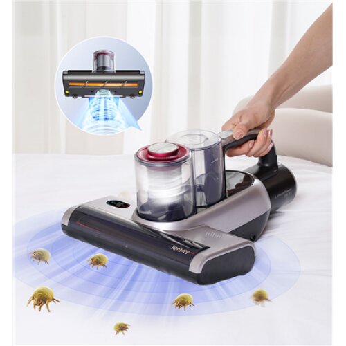 Jimmy , Vacuum Cleaner , BD7 Pro Double Cup Anti-mite , Cordless operating , Handheld , 250 W , 28.8 V , Grey