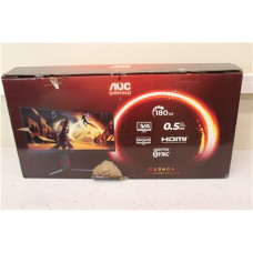 SALE OUT. AOC CU34G4 Curved 34 3440x1440/21:9/1ms HDMI, DisplayPort, USB, Audio out , SALE OUT. AOC , CU34G4 , 34 , Fast VA , UWQHD , 21:9 , 180 Hz , 1 ms , 3440 x 1440 pixels , 300 cd/m² , HDMI ports quantity 2 , Black , Warranty 28 month(s) , DAMAGED PA