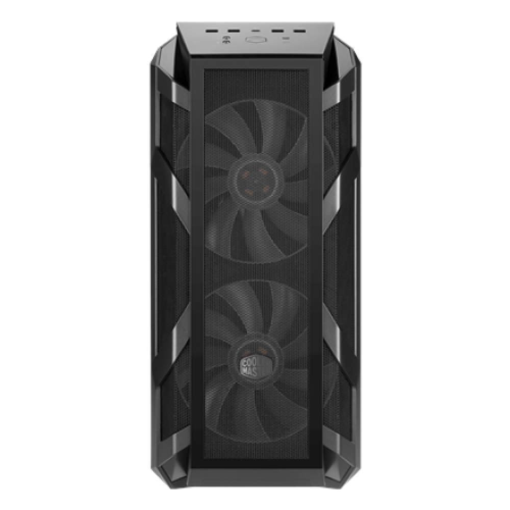 Cooler Master MasterCase H500M Side window, Iron Grey, ATX, Power supply included No