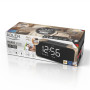 Adler , Wireless alarm clock with radio , AD 1190 , Alarm function , AUX in , Copper/Black