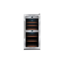 Caso , Wine cooler , WineComfort 24 , Energy efficiency class G , Free standing , Bottles capacity 24 , Cooling type Compressor technology , Stainless steel/Black