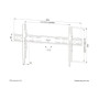Neomounts Wall mount , WL30S-850BL18 TV mount wall , Adjustable Height , 43-86 , Maximum weight (capacity) 60 kg , Black
