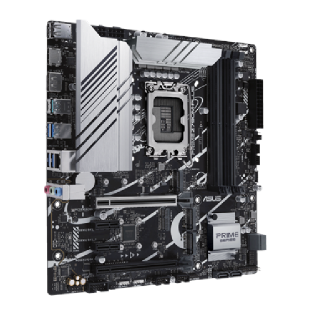 Asus , PRIME Z790M-PLUS , Processor family Intel , Processor socket LGA1700 , DDR5 DIMM , Memory slots 4 , Supported hard disk drive interfaces SATA, M.2 , Number of SATA connectors 4 , Chipset Intel Z790 , mATX