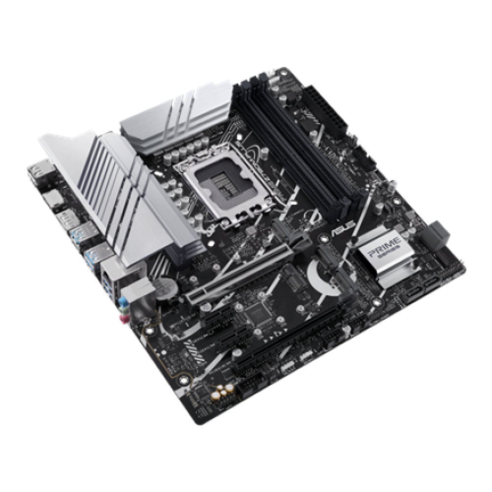 Asus , PRIME Z790M-PLUS , Processor family Intel , Processor socket LGA1700 , DDR5 DIMM , Memory slots 4 , Supported hard disk drive interfaces SATA, M.2 , Number of SATA connectors 4 , Chipset Intel Z790 , mATX