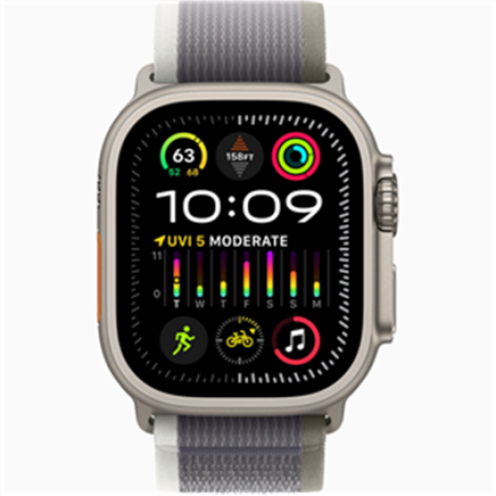 Ultra 2 , Smart watch , GPS (satellite) , Retina LTPO OLED , 49mm , Waterproof