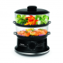 TEFAL , VC140135 Food Steamer , Black , 900 W , Number of baskets 2