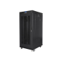 Lanberg , Rack cabinet 19 free-standing 27U/600x600 (flat pack) with mesh door, LCD , FF01-6627-23BL , Black