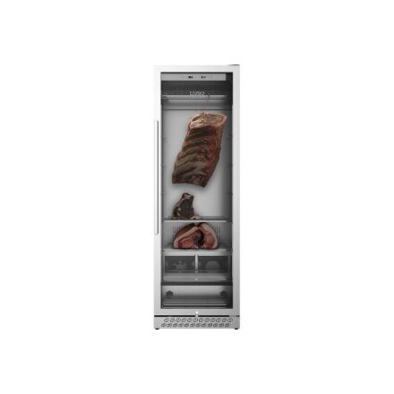 Caso , Dry aging cabinet with compressor technology , DryAged Master 380 Pro , Energy efficiency class Not apply , Food-ageing cabinet with compressor technology , Free standing , Bottles capacity Not apply , Cooling type Compressor technology , Stainless