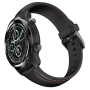 TicWatch Pro 3 GPS Smart watch, NFC, GPS (satellite), Retina AMOLED, Heart rate monitor, Waterproof, Bluetooth, 1 GB, 8 GB, Android, iOS, Wi-Fi, Snapdragon Wear 4100, 22 mm, Black