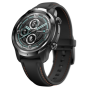 TicWatch Pro 3 GPS Smart watch, NFC, GPS (satellite), Retina AMOLED, Heart rate monitor, Waterproof, Bluetooth, 1 GB, 8 GB, Android, iOS, Wi-Fi, Snapdragon Wear 4100, 22 mm, Black