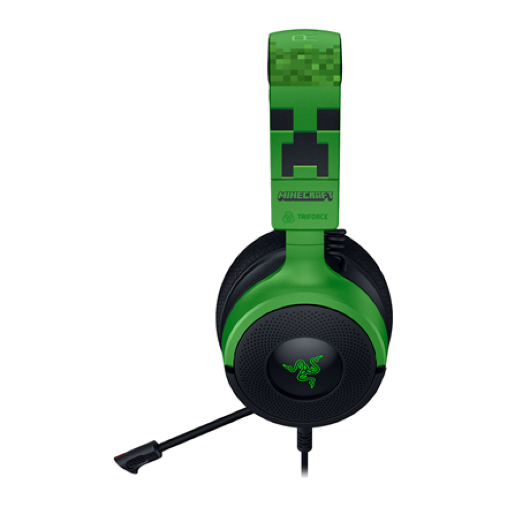 Razer Gaming Headset , Kraken V4 X , Wired , Over-Ear , Microphone , Minecraft Edition